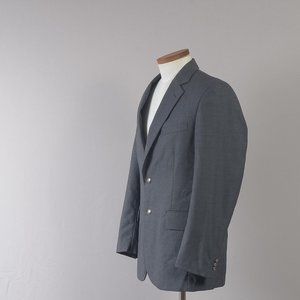 Arrow Men's Coat Blazer Wool Polyester Gray Size 40R